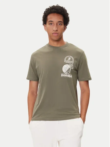 Napapijri Tricou S-Funes Ss kaki