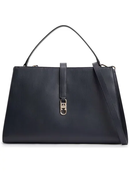 Tommy Hilfiger kabelka typu shopper dámska modrá