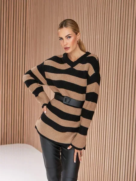 Джемпер TrikoBakh вовна/поліестер бежевий