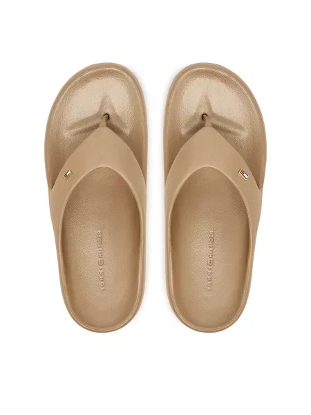 Japanke Tommy Hilfiger Pearlized bež