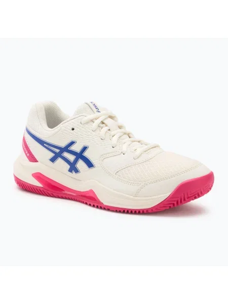 Dámske tenisové topánky Asics Gel-Dedicate 8 Clay W cream/dark cobalt biela