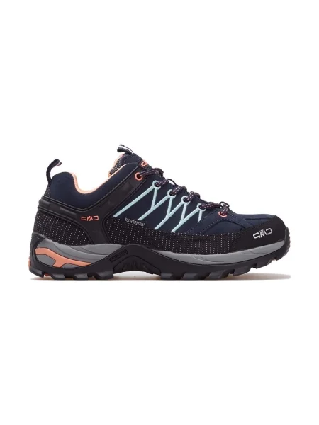 Dámske trekové topánky CMP Rigel Low blue/giada/peach modrá