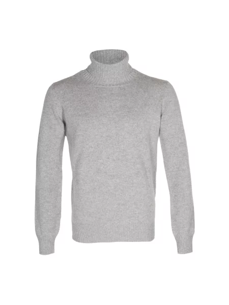 Sweter Kangra z kaszmiru szary