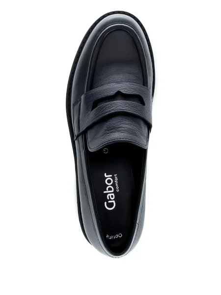 Pantofi loafer Gabor din piele negru