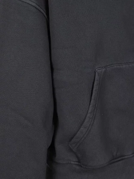 Długa bluza z kapturem Palm Angels czarna