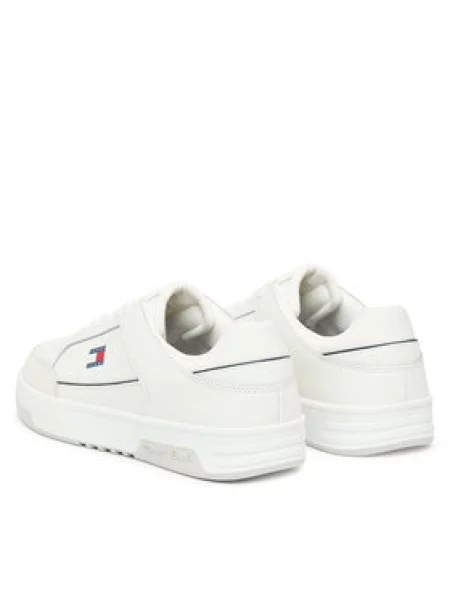 Tommy Jeans Laisvalaikio batai Basket balta