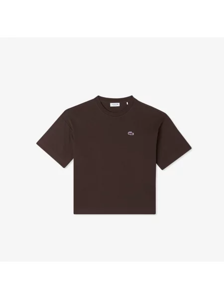 Футболка Lacoste коричневая