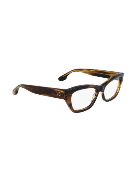 Ochelari de soare Victoria Beckham Eyewear cu imprimeu geometric maro