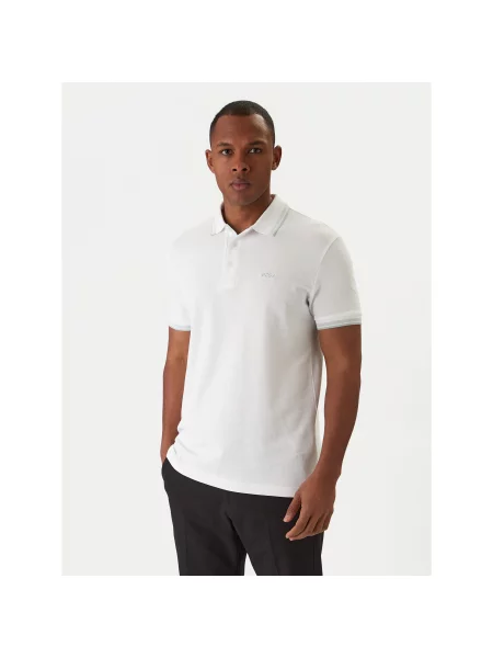 BOSS Polo marškinėliai Paddy balta