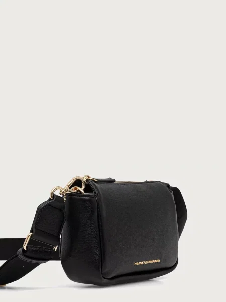 Tommy Hilfiger crossbody kabelka z imitace kůže ESSENTIAL černá