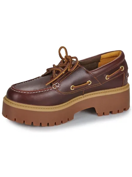 Mokasíny Timberland v městském stylu s kamínky hnědé