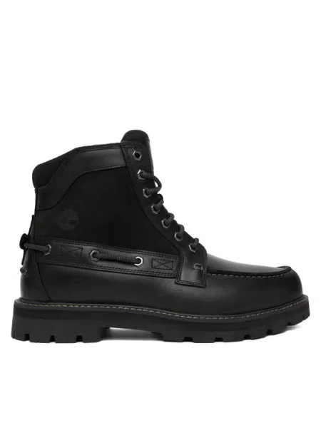 Pantofi Timberland cu șireturi din dantelă negru
