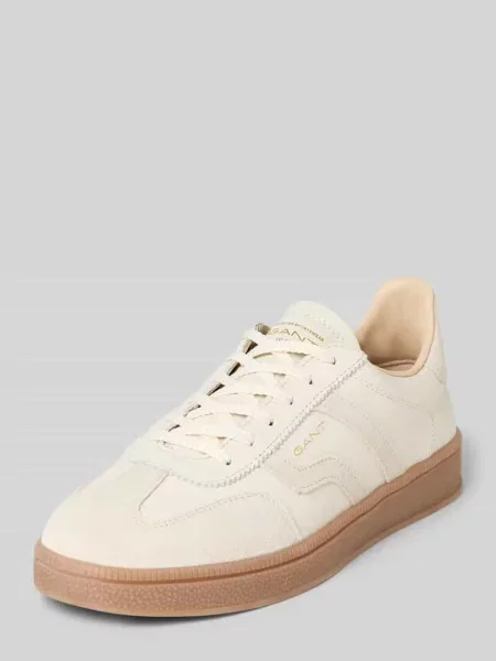Sneakersy Gant skórzane beżowe