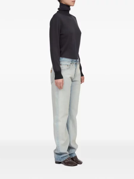 Pantaloni Mm6 Maison Margiela albastru