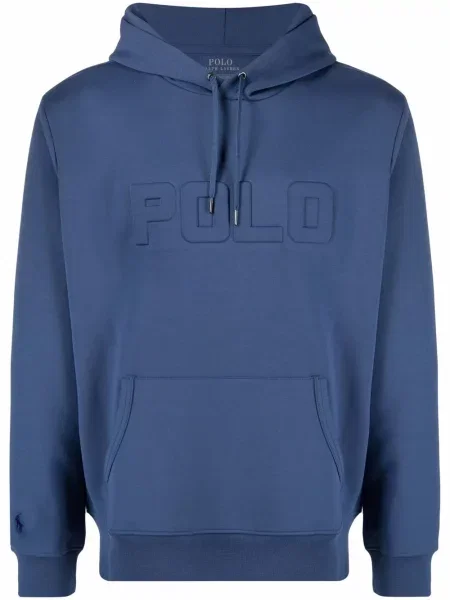Hanorac cu glugă Polo Ralph Lauren cu autograf cu cordon