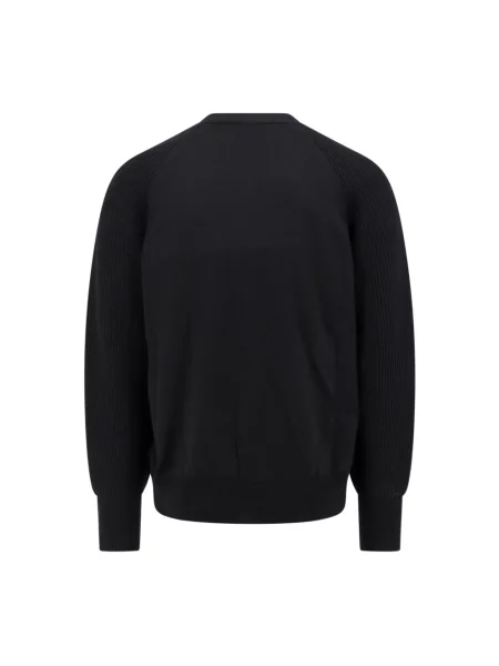 Sweter Alexander Mcqueen z nadrukiem czarny