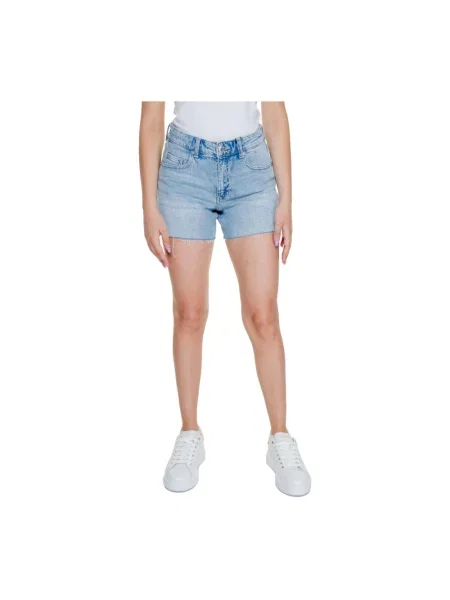 Szorty jeansowe Vero Moda niebieskie