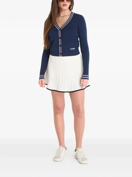 Cardigan Guess cu dungi albastru