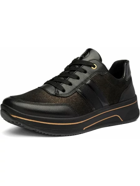 Sneakersy Ara skórzane czarne