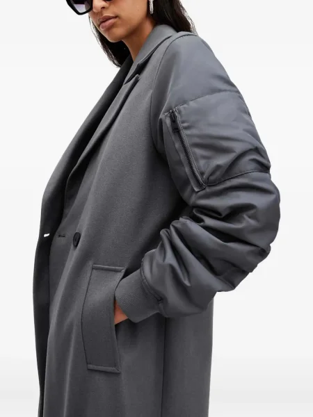 Geacă bomber Allsaints gri