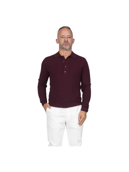 Sweter Paolo Pecora czerwony