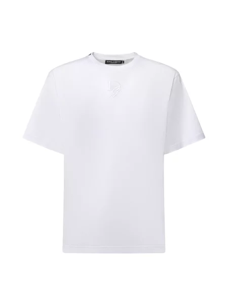 Koszulka Dolce And Gabbana z logo biała