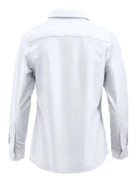 Clique Koszula Oxford Garland easy care – white biała