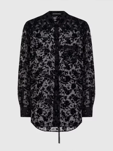 Блузка Ann Demeulemeester черная