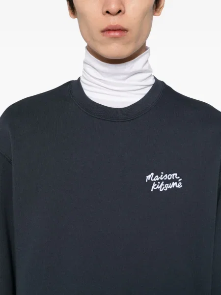 Hanorac Maison Kitsune albastru