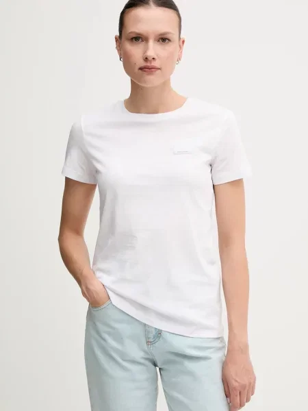 Armani Exchange tričko biela