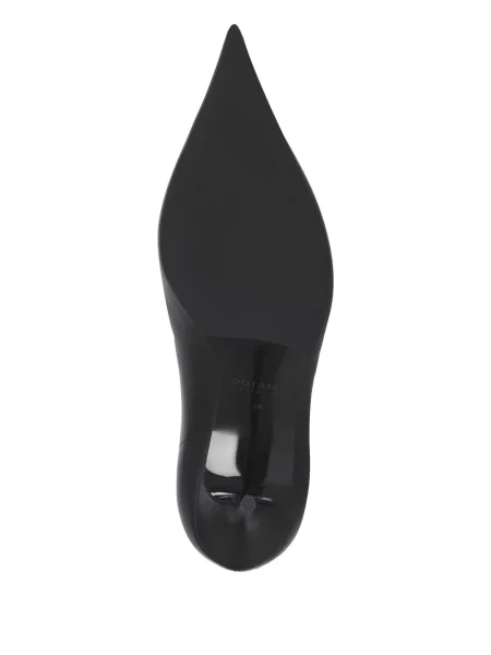 Cizme scurte Potamy din piele negru
