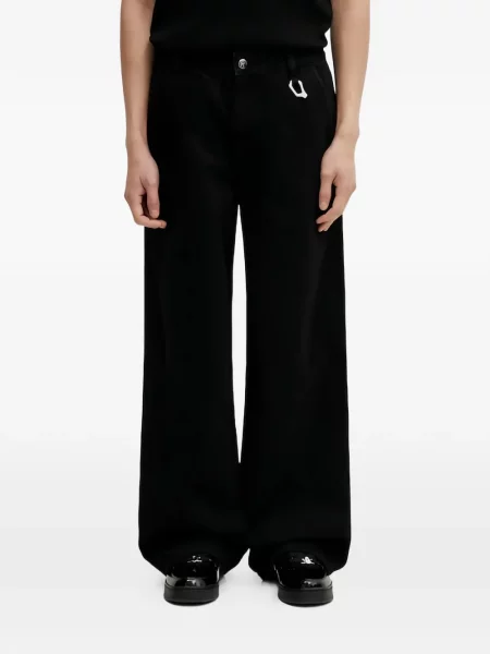 Дънки с широки крачоли Heliot Emil черно