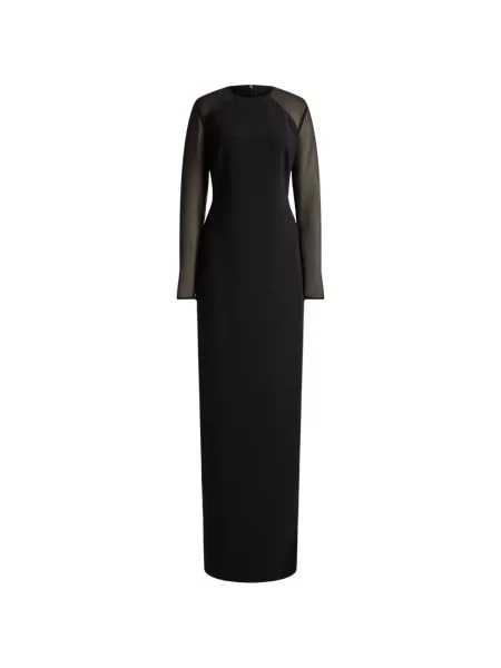 Lung rochie maxi Lauren Ralph Lauren negru