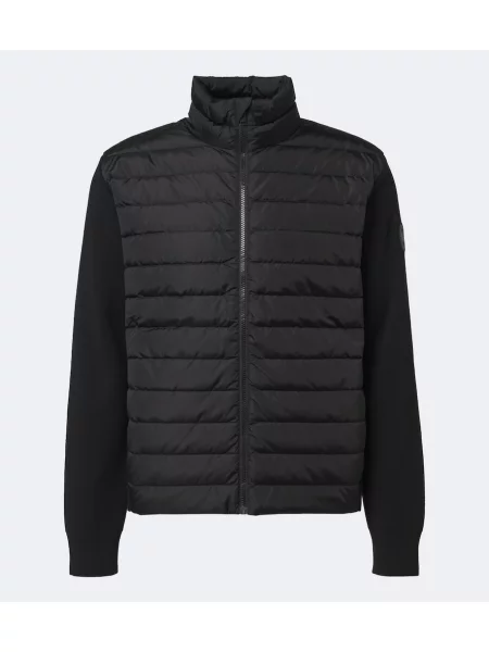 Cardigan Canada Goose de lână negru