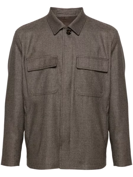 Яке Lardini кафяво