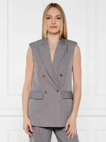TWINSET Mellény | Relaxed fit szürke