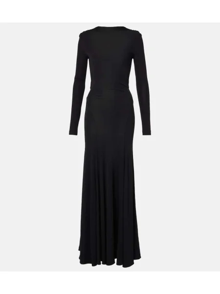 Rochie maxi Christopher Esber de costum negru