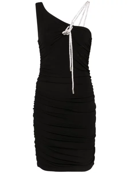 Rochie mini Off-white din crep de costum alb