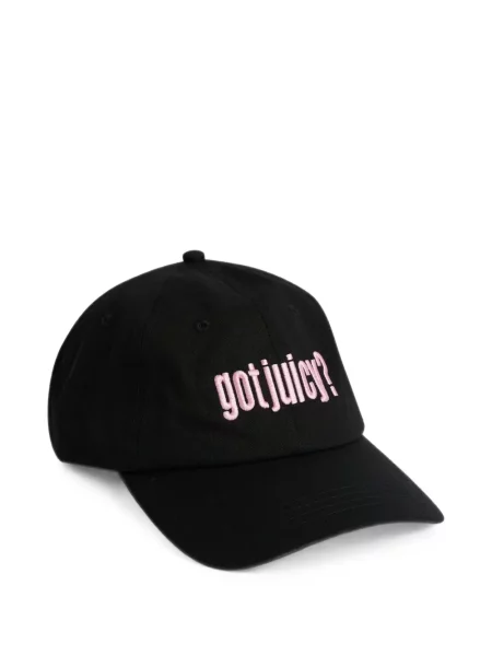 Șapcă Juicy Couture cu broderie negru