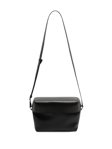 Geantă Jil Sander din piele negru