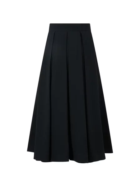 Fusta maxi Moschino cu talie înaltă negru
