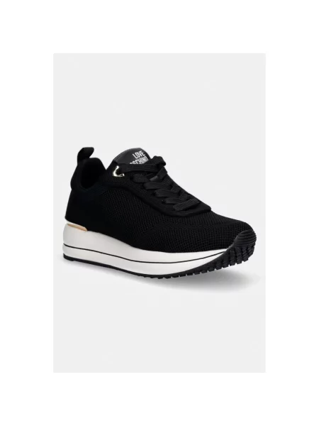Sneakersy Love Moschino czarne