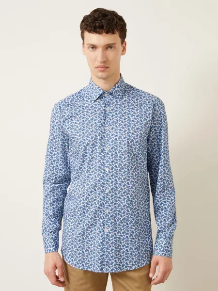 Etro Koszula Comfort Fit weiss biała