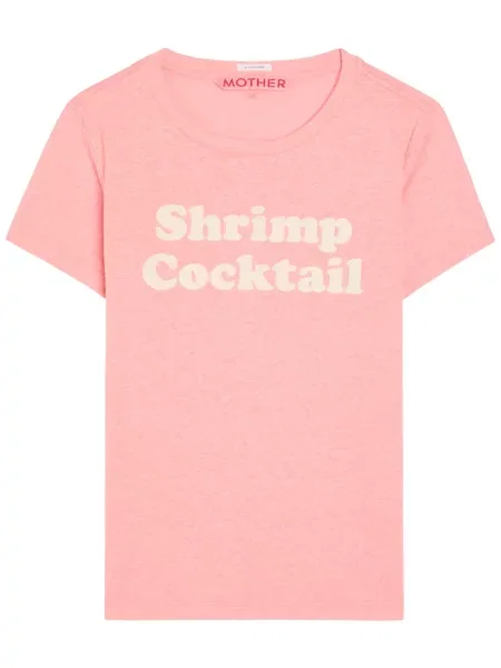 Scurt tricou Mother roz