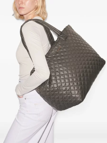 Geantă shopper Mz Wallace gri