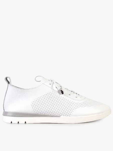 Кожаные кеды Modamilano белые