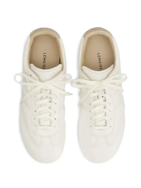 Sneakerși Lemaire din piele alb