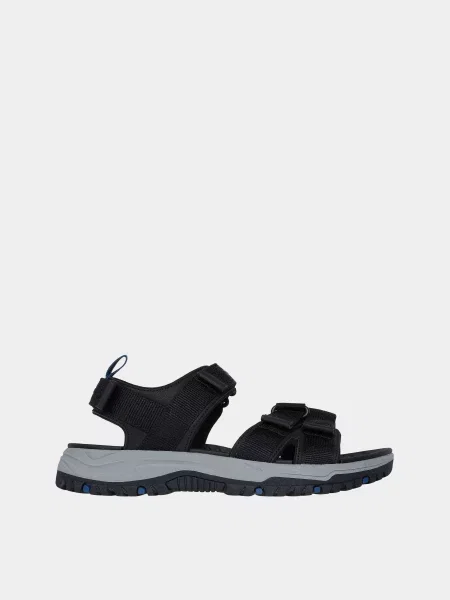 Кожаные сандалии Skechers черные