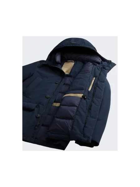 Parka Woolrich niebieska