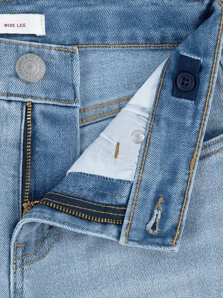 Levi's дънки wide leg за деца WIDE LEG JEANS синьо